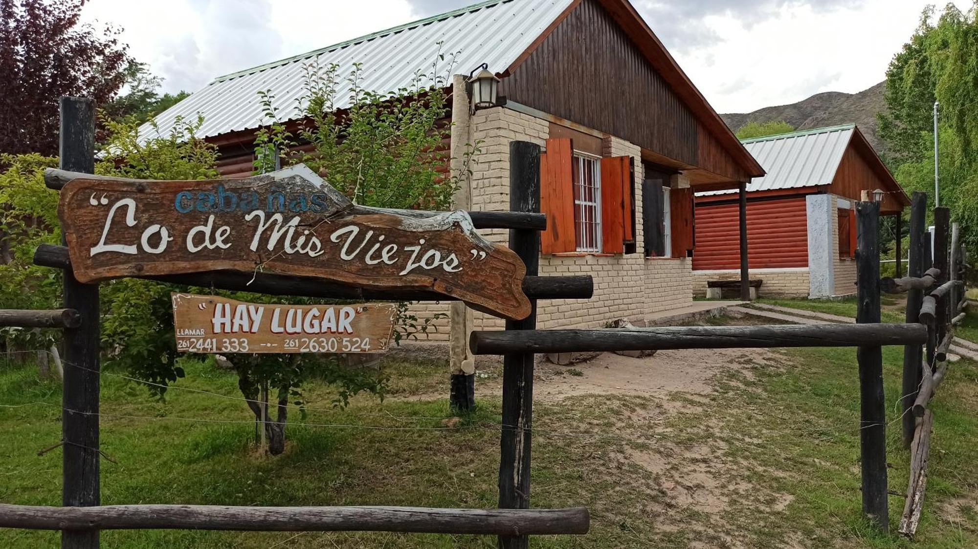 Villa Lo de mis viejos Potrerillos Exterior foto