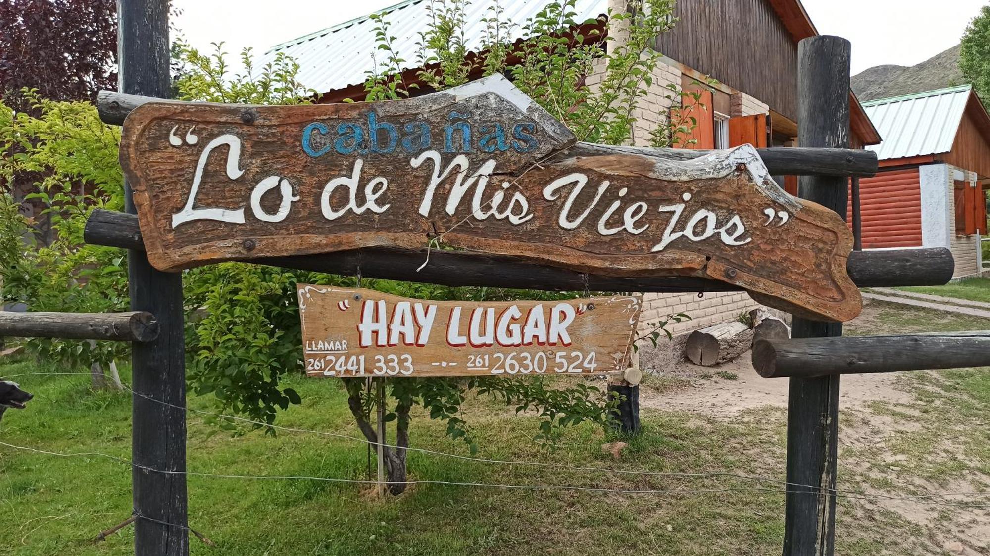 Villa Lo de mis viejos Potrerillos Exterior foto